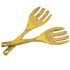 Island Bamboo Pakkawood 12-inch Salad Claws In Yellow
