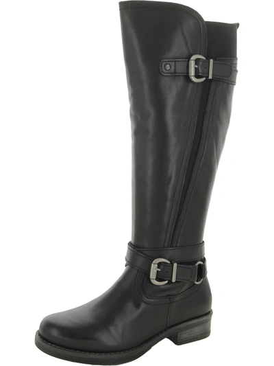 Eric Michael Vermont Womens Harness Tall Knee-high Boots In Black