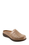 Softwalk San Marcos Ii Woven Clog In Cement