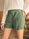 Faherty Arlie Day Shorts In Thyme