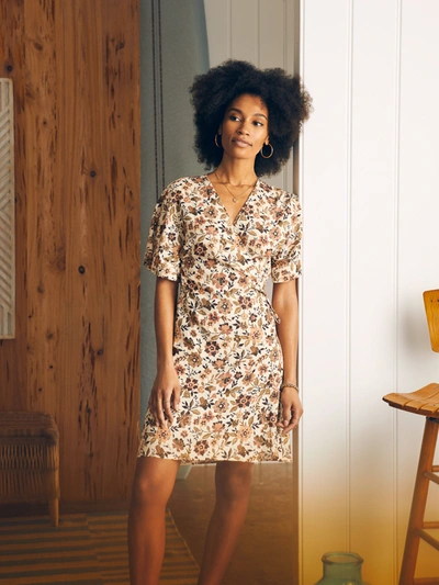Faherty Willow Dress In Taos Floral