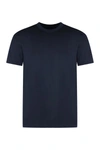Givenchy Men's Cotton Crew-neck T-shirt In Blue