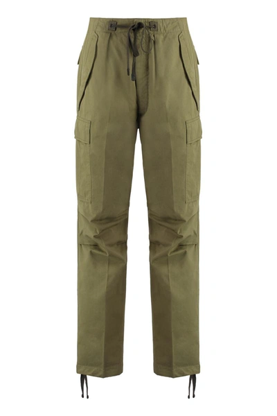 Tom Ford Cotton Cargo-trousers In Green