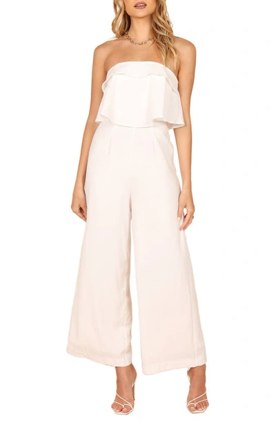 Petal And Pup Womens Katia Jumpsuit In White