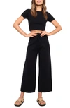 Petal And Pup Womens Ayers Pant Set In Black
