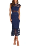 Petal And Pup Womens Lauren Dress In Navy
