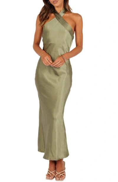 Petal And Pup Womens Grasie Dress In Olive