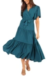 Petal And Pup Womens Barker Dress In Teal