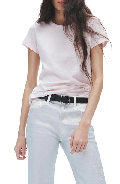 Rag & Bone The Slub Tee In Blush