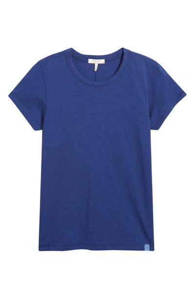 Rag & Bone The Slub Cotton T-shirt In Royal Blue