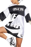 Nike Sportswear Air Jersey Dress In White/ Black/ White | ModeSens