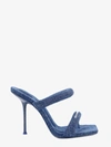 Alexander Wang Julie Sandals In Blue