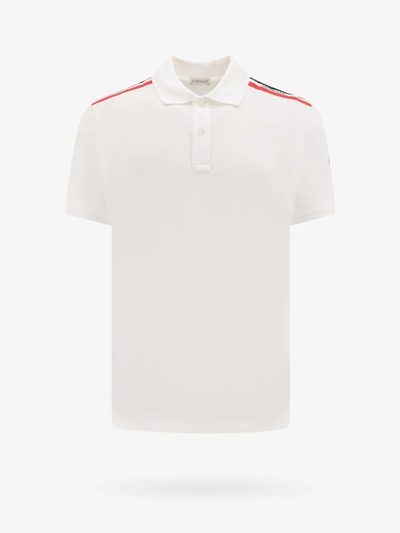 Moncler Polo Shirt In White
