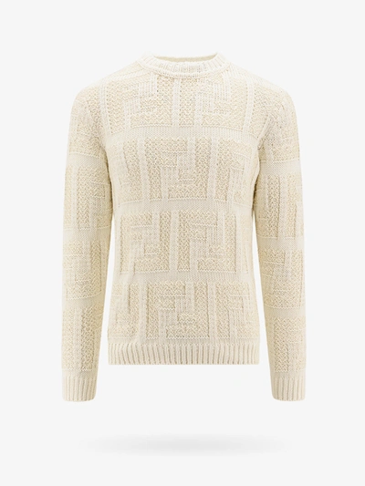 Fendi Sweater In Neutrals