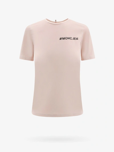 Moncler Grenoble T-shirt In Pink