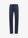 Jacob Cohen Trouser In Blue