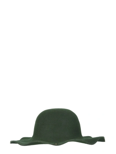 Ami Alexandre Mattiussi Ami Paris Ami X Borsalino Hat Unisex In Green