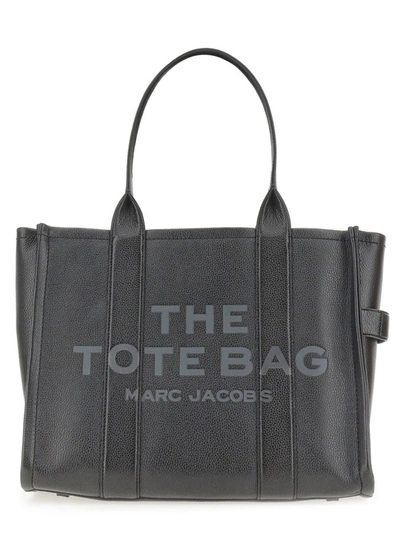 Marc Jacobs The Tote Large Bag In Black