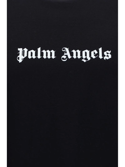 Palm Angels T-shirts In Black White