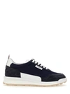 Thom Browne Alumni Low-top Sneakers In Blue