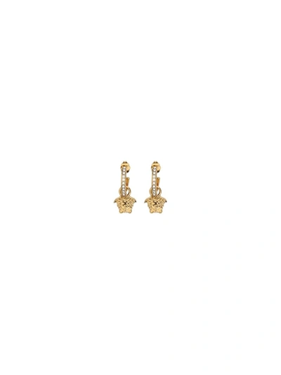 Versace Earrings In Oro -crystal