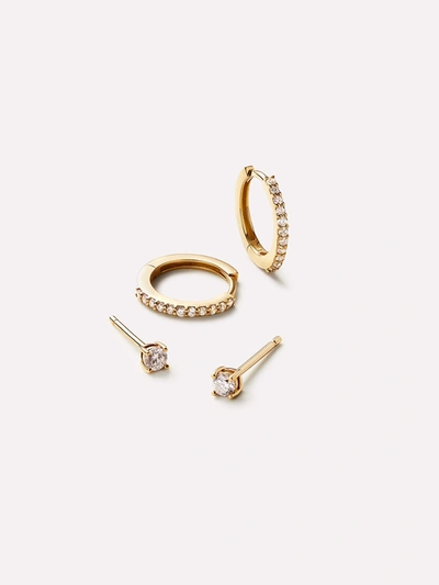 Ana Luisa Lab Grown Diamond Earrings In Gold