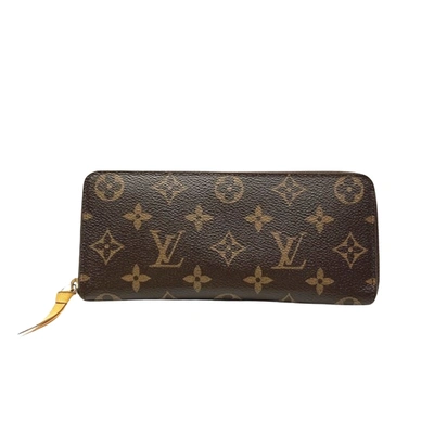 Pre-owned Louis Vuitton Portefeuille Zippy Brown Canvas Wallet  ()