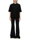 Rick Owens Drkshdw Walrus T Organic-cotton T-shirt In Black