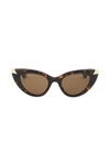 ALEXANDER MCQUEEN ALEXANDER MCQUEEN PUNK RIVET CAT EYE SUNGLASSES FOR