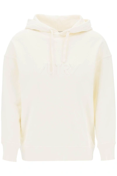 Autry Logo-embossed Hoodie In Mixed Colours