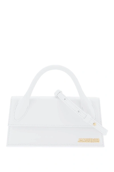 Jacquemus Le Chiquito Long Handbag In White