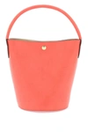 Longchamp Cuir De Russie Bucket Bag