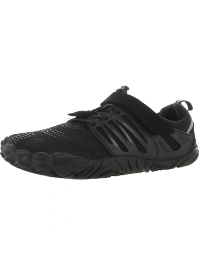Sports Mens Performance Workout Running Shoes In Black