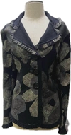 An Ren Floral Jacket In 7223oliv In Multi