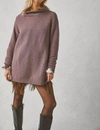 FREE PEOPLE OTTOMAN SLOUCHY TUNIC IN NUTMEG