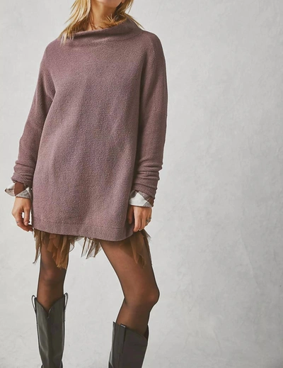 Free People Ottoman Slouchy Tunic In Nutmeg In Brown