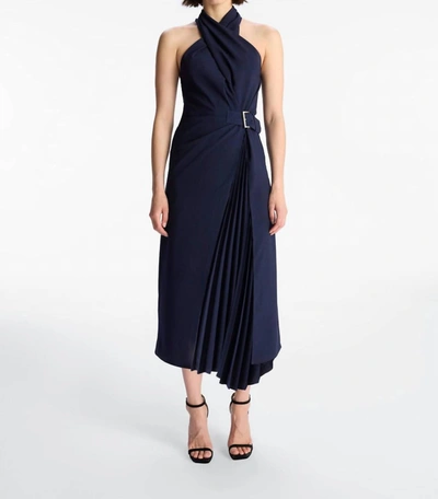 A.L.C FIONA DRESS IN EVENING BLUE