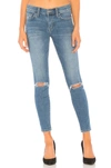 Current Elliott The Stiletto Jean In 2 Year Destroy Stretch Indigo In Multi