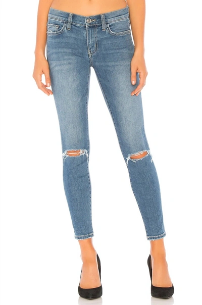 Current Elliott The Stiletto Jean In 2 Year Destroy Stretch Indigo In Multi