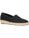 EASY STREET ZENON WOMENS LASER CUT WEDGE LOAFERS