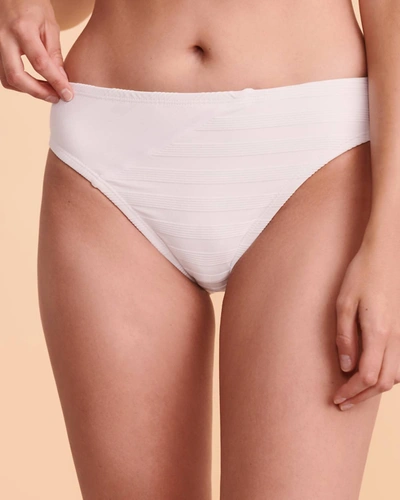 La Blanca Linea Hipster Bikini Bottom In White