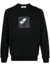 Stone Island Sweatshirt Black Cotton In Black