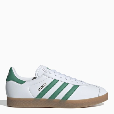 ADIDAS ORIGINALS ADIDAS ORIGINALS GAZELLE WHITE/GREEN SNEAKERS