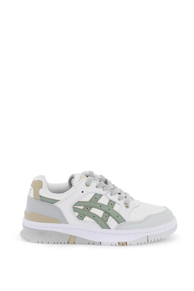 Asics Ex89 Sneakers In White,green