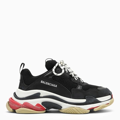 Balenciaga Triple S Black/red Trainer