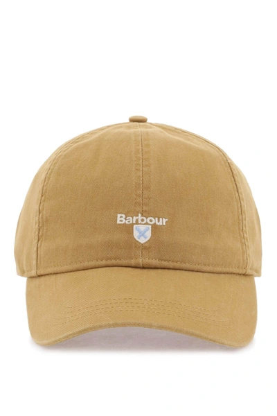 Barbour Cascade Baseball Cap In Cumin