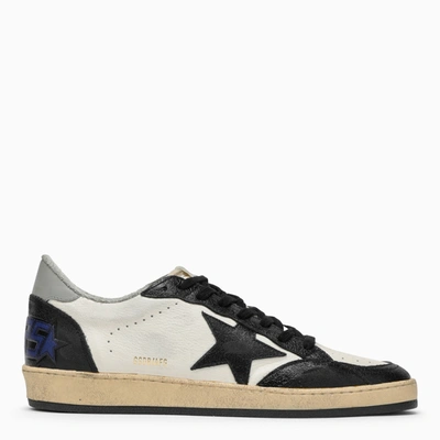 Golden Goose Men's White Black And Gray Low Top Sneaker For Ss24