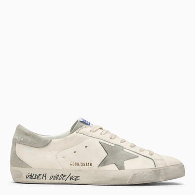 Golden Goose Distressed-effect Leather Low-top Sneakers In White
