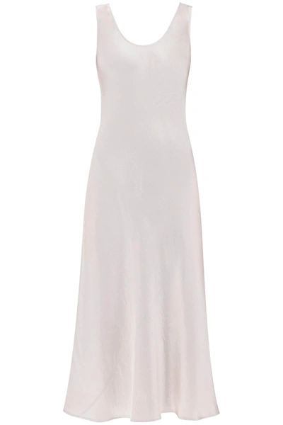 Max Mara Midi Dress Talete In Neutro