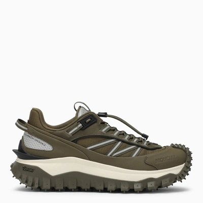 Moncler Trailgrip Gtx Ripstop Sneakers In Green